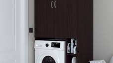 Dulap MS 2U Polite, 85x60X199 cm, Wenge