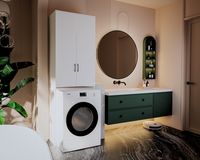 Dulap ms,  65x35x199 cm, Alb - 1