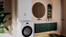 Dulap ms,  65x35x199 cm, Alb