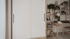 Dulap UC MP1 Stejar K002 Alb 150x60x200 cm