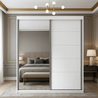 Dulap UC MP3, 180x60x200 cm, Alb - 1