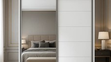 Dulap UC MP3, 180x60x200 cm, Alb