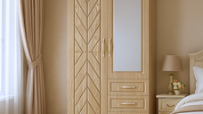 Dulap ZQW 009MDF 2U 3S 100x50x200 cm