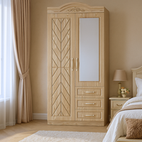 Dulap ZQW 009MDF 2U 3S 100x50x200 cm - 1