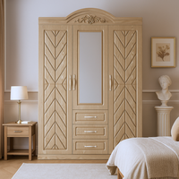 Dulap ZQW 009MDF 3U 3S 150x50x200 cm - 1