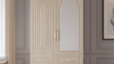 Dulap ZQW 011MDF 2U 3S 100x50x200 cm