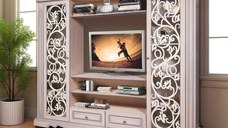 Living Amelia Stejar Deschis 241x49x213 cm