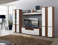 Living Dona 1 Alb Frasin Shimo 332x45x208 cm - 1