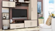 Living Pekin RO Wenge Mesteacan 210x40x179 cm