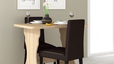 Masa bucatarie KC-2 UA, 90x60x73 cm, Sonoma