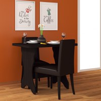 Masa bucatarie KC-2 UA, 90x60x73 cm, Wenge - 1