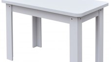 Masa bucatarie KC-6, alb 100x60x77cm
