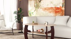 Masa cafea Malvina Nuc Sonoma