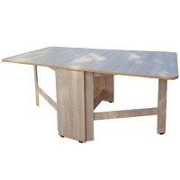 Masa Plianta Ro,166x80x75 cm, Sonoma - 1