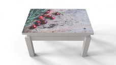 Masa Transformer Butterfly Print 4 Alb