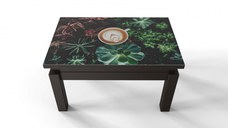 Masa Transformer Butterfly Print 7 Wenge