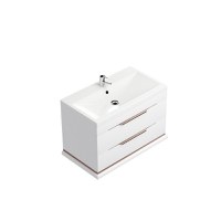 Masca baie Hermes, 81x55x45cm, Alb - 1