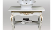 Masca baie + lavoar Portofino, 100x101x59cm, Alb