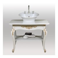 Masca baie + lavoar Portofino, 100x101x59cm, Alb - 1