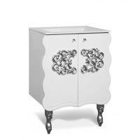 Masca baie + lavoar Temptation, 66x90x47cm, Argint - 1