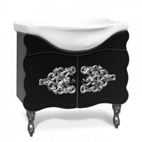 Masca baie + lavoar Temptation, 87x90x51cm, Negru - 1