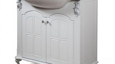 Masca baie + lavoar Versailles, 85x88x45cm, Argint