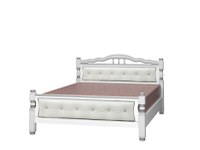 Pat mijloc Karina 11 tapitat Alb perlat - 1