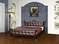 Pat mijloc Karina 11 tapitat Nuc inchis perlat - 1