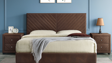 Pat tapitat Kring suport saltea inclus Maro 160x200 cm