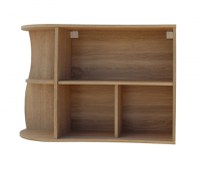 Polita  P6  Ro,90.5x27.5x64.8 cm, Sonoma - 1