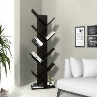 Raft pentru Carti, 43x20x143cm, Wenge - 1