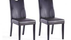 Set 2 Scaune RH6002C Negru