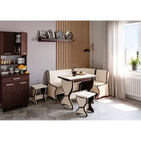 Set coltar bucatarie Argentina Wenge Fildes - 1