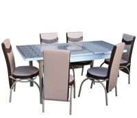 Set masa cu 6 scaune AYK 3 - 1