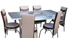 Set masa cu 6 scaune AYK 3