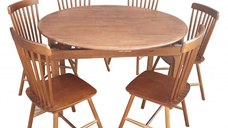 Set Masa Geo + 6 Scaune Nuc