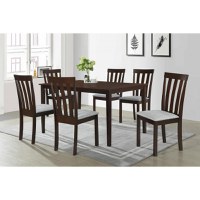 Set masa RH7008T + 6 scaune RH108C, 150x90x76 cm, Dirty Oak - 1