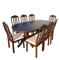 Set Masa RH7039T + 8 Scaune 559C,179x99x76 cm, Dirty Oak - 1
