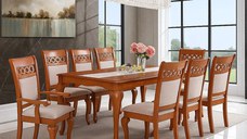 Set Masa RH7062T + 6x Scaune RH8087C + 2x Scaune RH8087CA - Oak