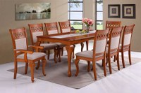 Set Masa RH7062T + 6x Scaune RH8087C + 2x Scaune RH8087CA - Oak - 1