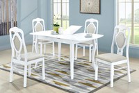 Set Masa RH7211EXT + 4 RH561C White,150x80x76 cm - 1