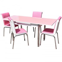 Set Masa Sticla Cu 4 Scaune Nr13 Du 2 Penbe - 1