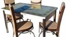 Set Masa Sticla Cu 4 Scaune Tip 2-0040