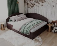 Set Pat Colt 160 + Saltea Mattress, Wenge - 1