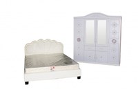 Set pat Comfort 2 cu dulap ZQE 021 MDF  6U 2S - 1