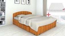 Set pat Mijloc 160 si Saltea Mattres Cires