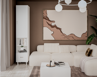 Soldat 1U-1S,35x35x180 cm,  Alb - 1