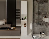 Soldat 1U 2S, 35x35x199 cm, Alb - 1