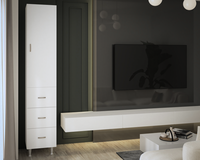 Soldat 35 1U 3S, 35x35x180 cm, Alb - 1