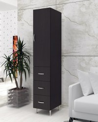 Soldat 35X35X180cm, 1U-3S Wenge - 1